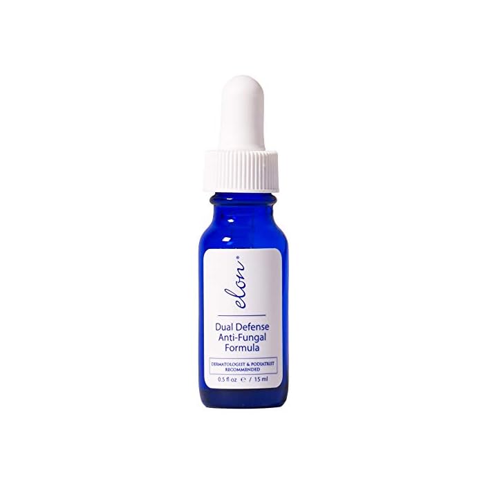 Elon Dual Defense Anti-Fungal Formula | 25% Undecylenic Acid | Treat & Eliminate Nail Fungus | Dermatologist…