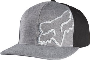 Fox Racing Men's Vex Flexfit Hat (L/XL, Heather Graphite)