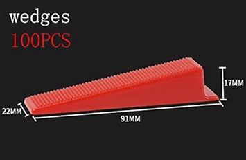 Buy Generic 100pcs 1 1 5 2 3mm Leveling Wedges Tile Levelling