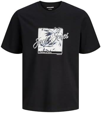 T-shirt Jjhonolulu Shape SS Crew Neck, Preta, M