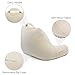 Keen Edge Home Reading Pillow with Arms and Pocket - Shredded Memory Foam - Read and Watch TV in Comfort While in Bed, Sitting, Lounge and Relax Without Back Pain with Support, Large Backrest/Husband