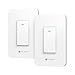Smart Wi-Fi Light Switch Three-way TECKIN Smart Wall switch, Voice Control,Remote Control,Work with Alexa and Google home and IFTTT,Schedule and Timer,Easy Installation,No Hub Required