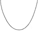 Sterling Silver 1.2mm Wheat Chain Necklace, 14