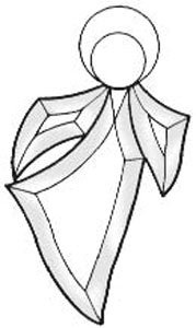 Joyful Angel Bevel Cluster
