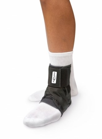 Photo 1 of DonJoy Stabilizing PRO Ankle Brace - X-Small, Blk