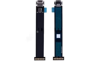 FOR APPLE ePartSolution Replacement Compatible with iPad Pro 12.9" A1584 A1652 USB Charger Charging Port Dock Connector Flex Cable Ribbon Black USA