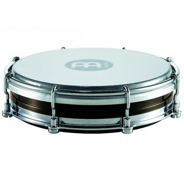Meinl Percussion TBR06ABS-BK ABS Plastic 6-Inch Floatune Tamborim with Synthetic Head, Black