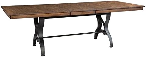 Janes Gallerie District Industrial Solid Wood Dining Table