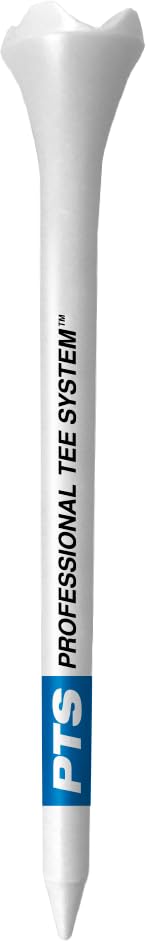 PrideSports PTS Plastic Golf Tees | Combo 50 Pack - 40 3-1/4” and 10 1-1/2” | #1 Plastic Tee on Tour | The Perfect Tee for Any Hole
