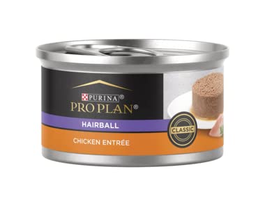 PURINA PRO PLAN HAIRBALL CHICKEN ENTRÉE CLASSIC WET CAT FOOD