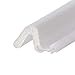White Weather Stripping Seal - Exterior Door Strip for Frame, Set Includes One 36