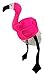 Needzo Child's Sitting Pink Flamingo Floppy Party Hat Accessory