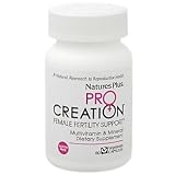 Natures Plus Procreation Women - 60 Vegetarian Capsules - Natural Female Fertility Support