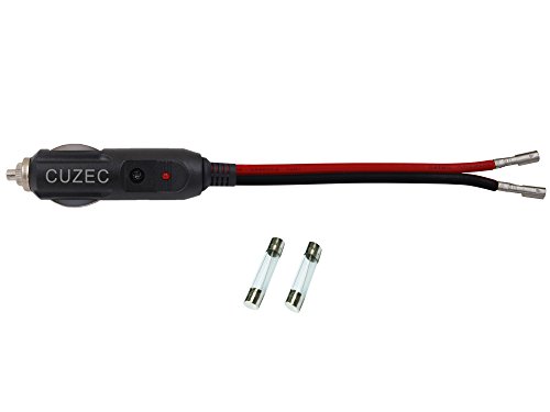 CUZEC (2-Pack 12V Cigarette Lighter Power Adapter