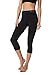 Boody Body EcoWear Women’s Calf Length Legging Made From Natural Organic Bamboo Viscose – Soft Breathable Eco Fashion For Sensitive Skin - Black, Small