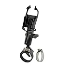 Heavy Duty Strap Clamp Rail Mount for Garmin Etrex Legend Summit Venture Vista
