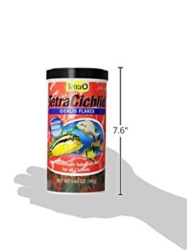 TETRACICHLID CICHLID FLAKES, FISH FOOD, CLEAR WATER ADVANCED FORMULA, 5.65 OUNCES