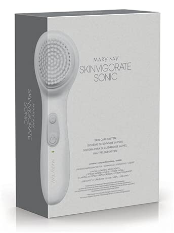 Mary Kay Skinvigorate Sonic Skin Care System, Sonic Facial Cleansing Brush, Skin care for Cleansing Exfoliating Massaging Brush