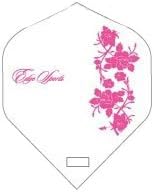 Amazon Edge Sports Lフライト ローズ スタンダード 穴あり かわいい ドレスアップ マイダーツ フライト プロテクター 通販