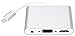 Lighting to HDMI Adapter, Kicoeoy iPhone to HDMI VGA AV Adapter Converter, Multiple Digital AV Adapter for iPhone X 8 Plus 7 Plus 6 6S iPad to Mirror on HDTV Projector Monitor, Plug and Play