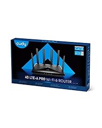 Cudy New 4G LTE Cat 18 WiFi 6 Router, Up to 1.2Gbps
