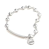 Alex and Ani Stretch Bracelet for Women, Love Heart