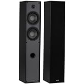 Dayton Audio Classic T65 Floor-Standing Tower Speaker Pair (Black)