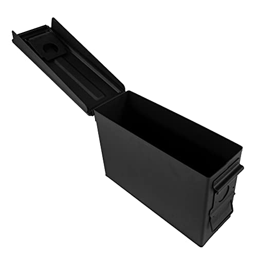 GUGULUZA Metal Ammo Can .30 Cal, Lockable Ammo Storage Case, Military