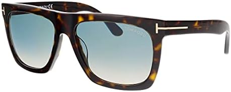 Tom Ford Rectangular Sunglasses TF494 Frederik 53Y Blonde Havana
