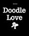 Blank Notebook: Doodle Love: Doodle Dog Cornell Notes- Lined Pages: 8 x 10 by 
