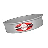 Fat Daddio's PRD-82 Round Cake Pan, 8 x 2 Inch, Silver