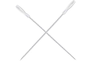 Drain Snake Cleaner Brush - Flexible Reusable Pipe Clog Remover for Sink Shower Bathtub Hair & Debris