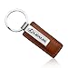 Lexus Brown Leather Key Chain, Official Licensed