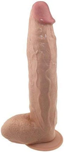 Womens Body 12 inch G-Spǒtter Big Vibrant Massage Toy