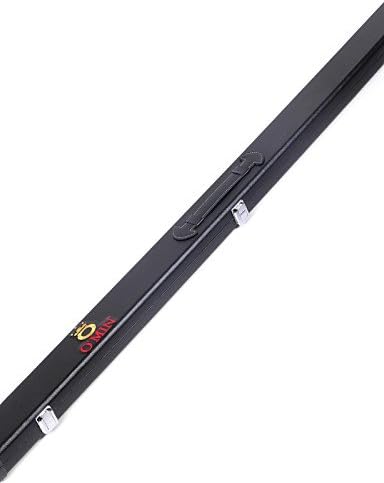 XIE 3/4 Handmade Snooker/Pool Hard Cue Case Black Colour Omin Cue Case