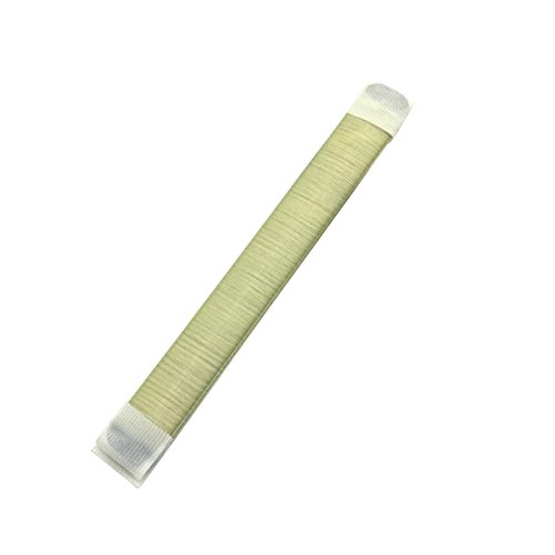 Patgoal Hair Donut Bun Make Hair Styling Disk Former Foam Hairstyle Clip DIY Tool for Women,1 Pieces (Gold)