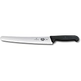 Victorinox Fibrox 10.25 Inch Bread Knife | High Carbon Stainless Steel Serrated Blade for Efficient Slicing, Ergonomic Fibrox Pro Handle