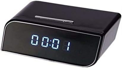 TG888 Security Alarm Clock IR Cam HD 1080P Wireless WiFi IP Spy Hidden Camera Motion