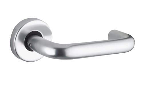 ZCA030SA 19mm Lever On Round Rose Aluminium SAA from The Door Handle Store by Zoo Hardware