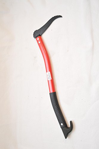 ToolTuff Log - Lifting Pick Axe, 22" length, High-Strength Steel 6" Blade, Lightweight, Moves Firewood Effectively
