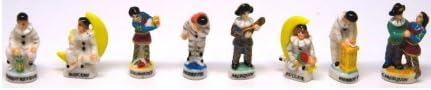 FaisTonGateau Pierrot Theme Beans - 8 Collectible Beans