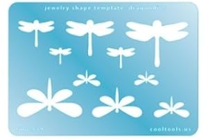 Cool Tools - Jewelry Shape Template - Dragonflies