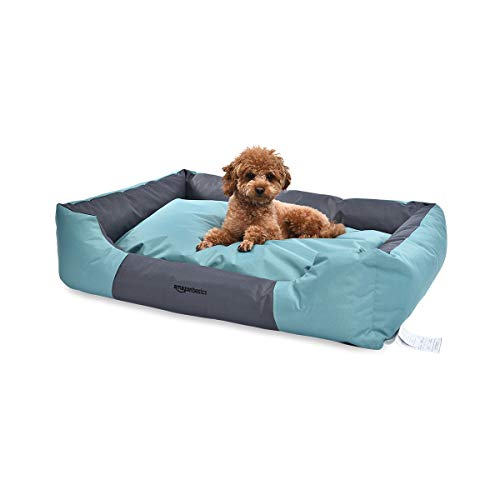Amazon Basics Water-Resistant Pet Bed, Rectangular