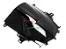 Protek ABS Plastic Injection Black Smoke Double Bubble Transparent Windscreen Windshield for 2015 2016 2017 2018 Yamaha YZF R1 R1S R1M