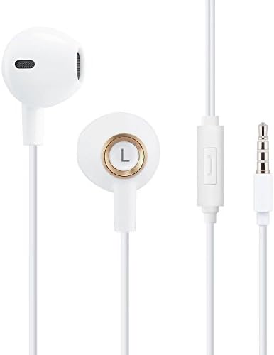 MCigmee iPhone Earbuds Premium In-Ear Wired Earphones with Microphone and Remote Control