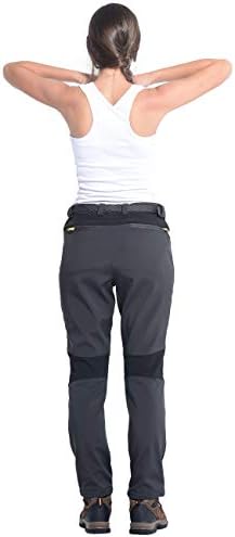 Black waterproof fleece winter pants with zipper pockets, priced at $37.98.
