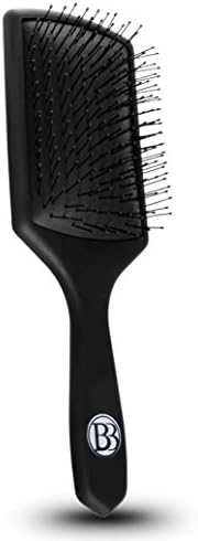 Beautify Beauties Paddle Hair Brush Best Hair Brush for Women, Men and Children, Black