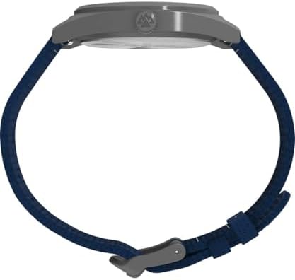 Expedition Capstone TW2Y18200 - Orologio al quarzo da uomo, 39 mm, con cinturino in materiale ecologico blu con quadrante blu