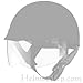 3-screw System Face Shield Visor Lens for Motorcycle Half Helmet Clear