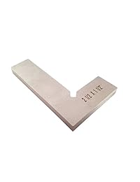 Ingeniero cerrajero Solid mini Square 2   1 2" X 1 1 2" X .220 "de grosor DIN 875 0 (Plaza w en   0.0003") ttwss2 inoxidable